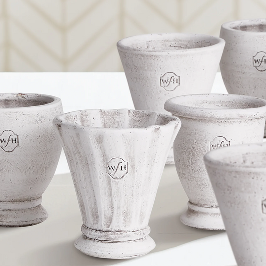 White Cachepots