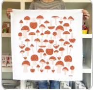 Hand Illustrated Tea Towels