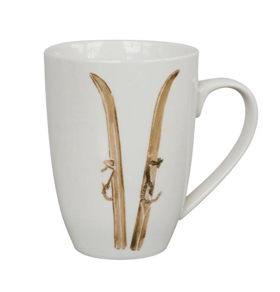 Winter Ski Coffee Mug