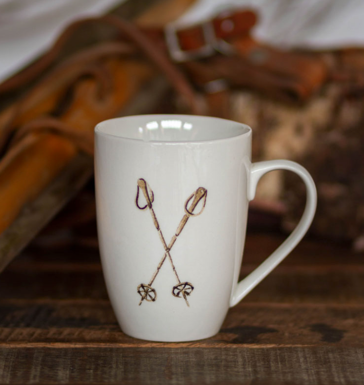 Winter Ski Coffee Mug
