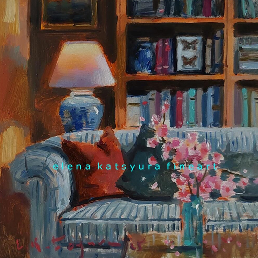 Books and Apple Blossoms