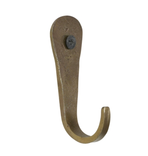 Forged Brass Wall Hook
