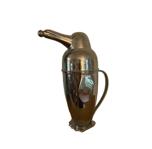 Vintage Penguin Cocktail Shaker