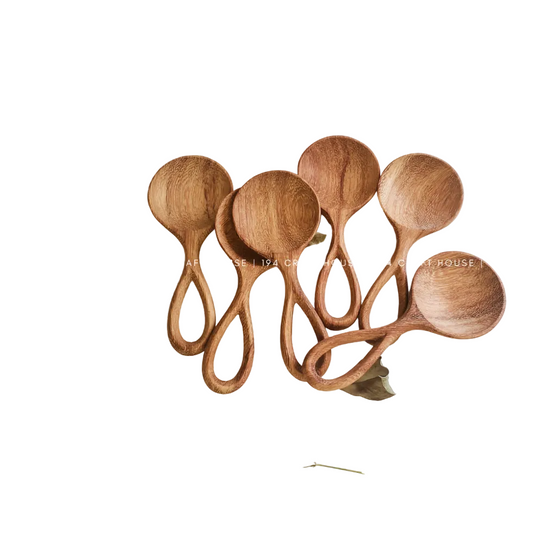Wooden Measuring Spoon - Loop Handle
