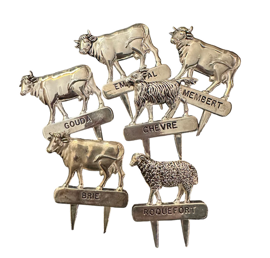 Vintage Cheese Markers