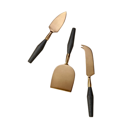 Cheese Tools Set - Aged Bronze