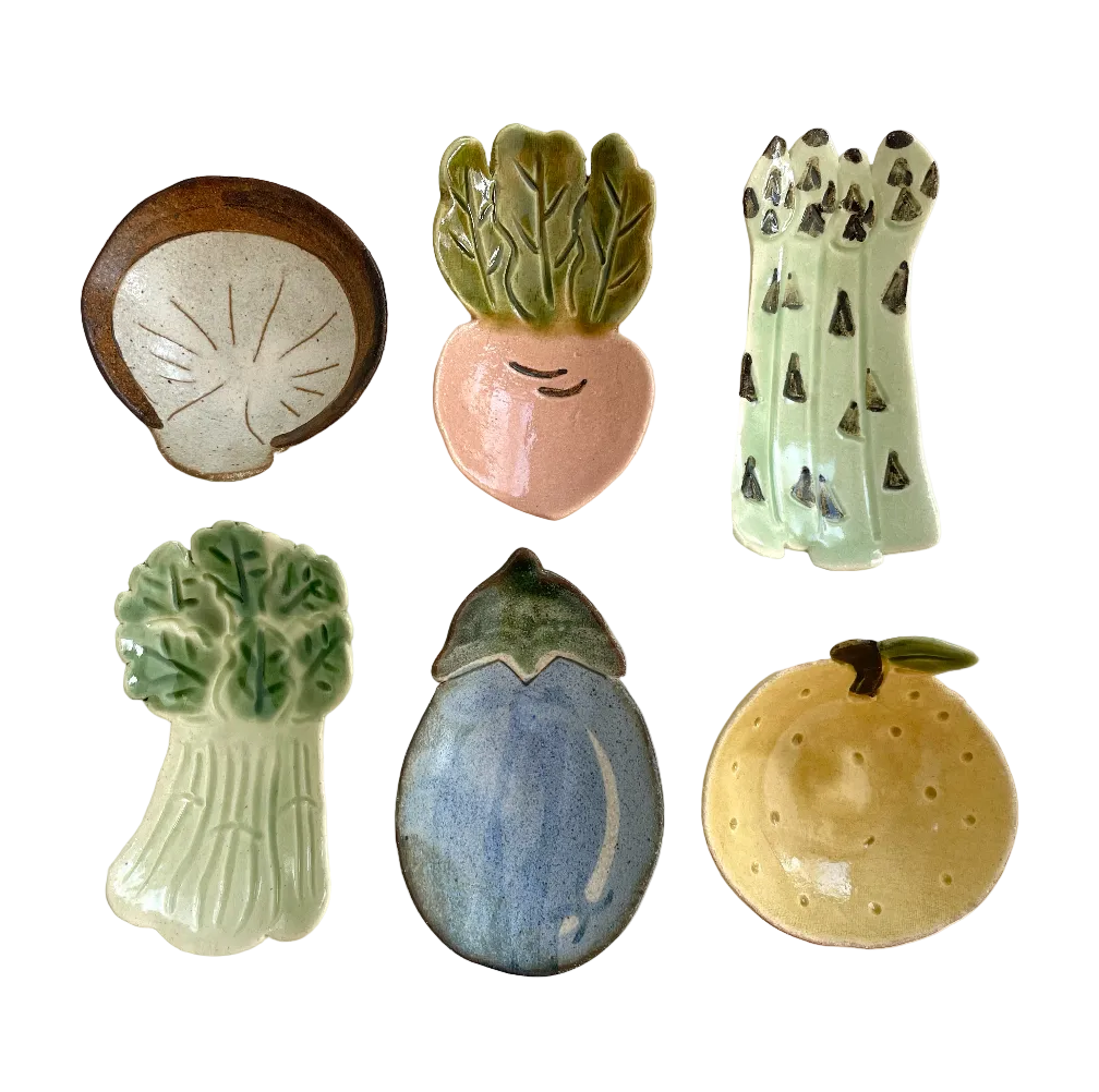 Handmade Ceramic Mini Vegetable Dish