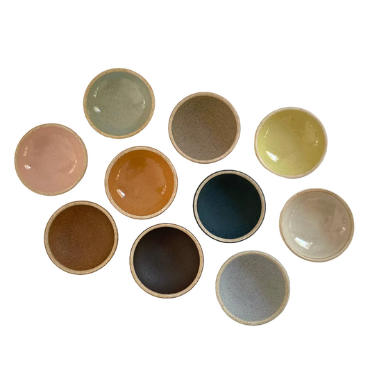 Handmade Ceramic Mini Round Dish