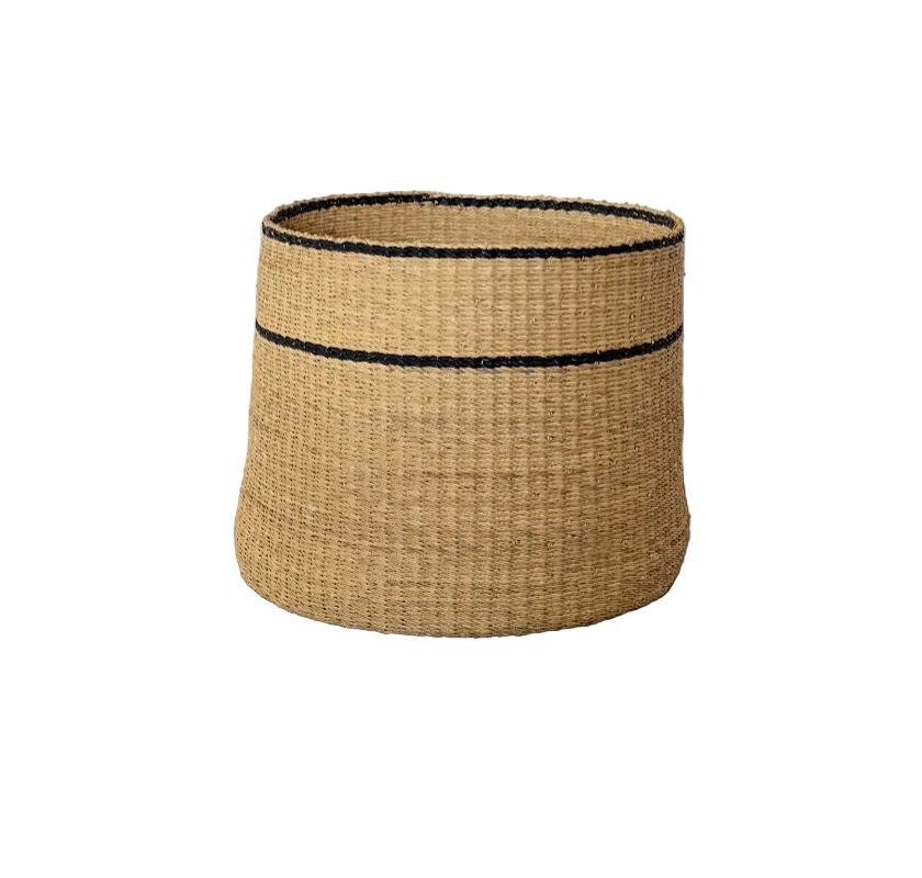 Stripe Planter & Storage Basket