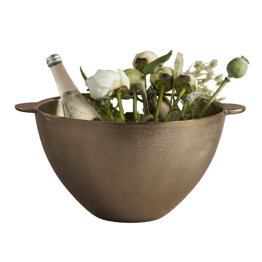 Antique Brass Party Bucket
