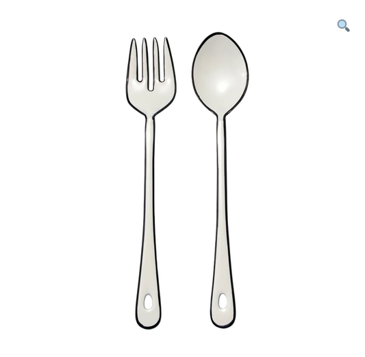 Summer White Serving Set