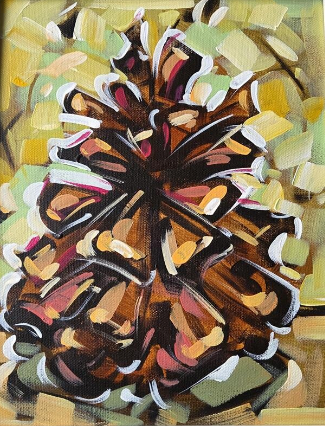 Pine Cone Abstraction 51