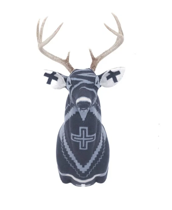 The Buck in Ralph Lauren Denim Dream Blanket
