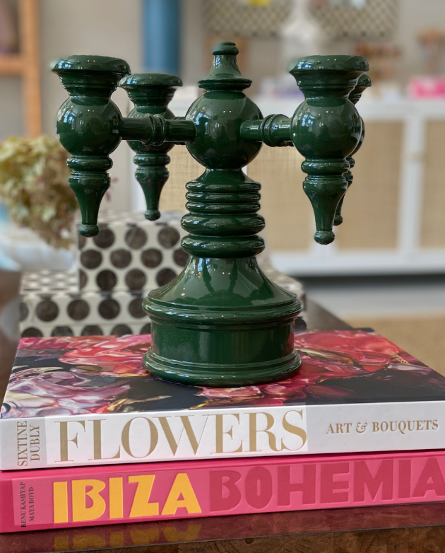 Duchess Candelabra - Colonial Verdis Gris