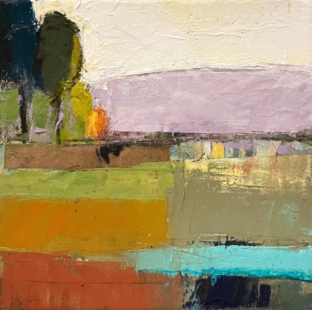 Abstract Landscape Collage