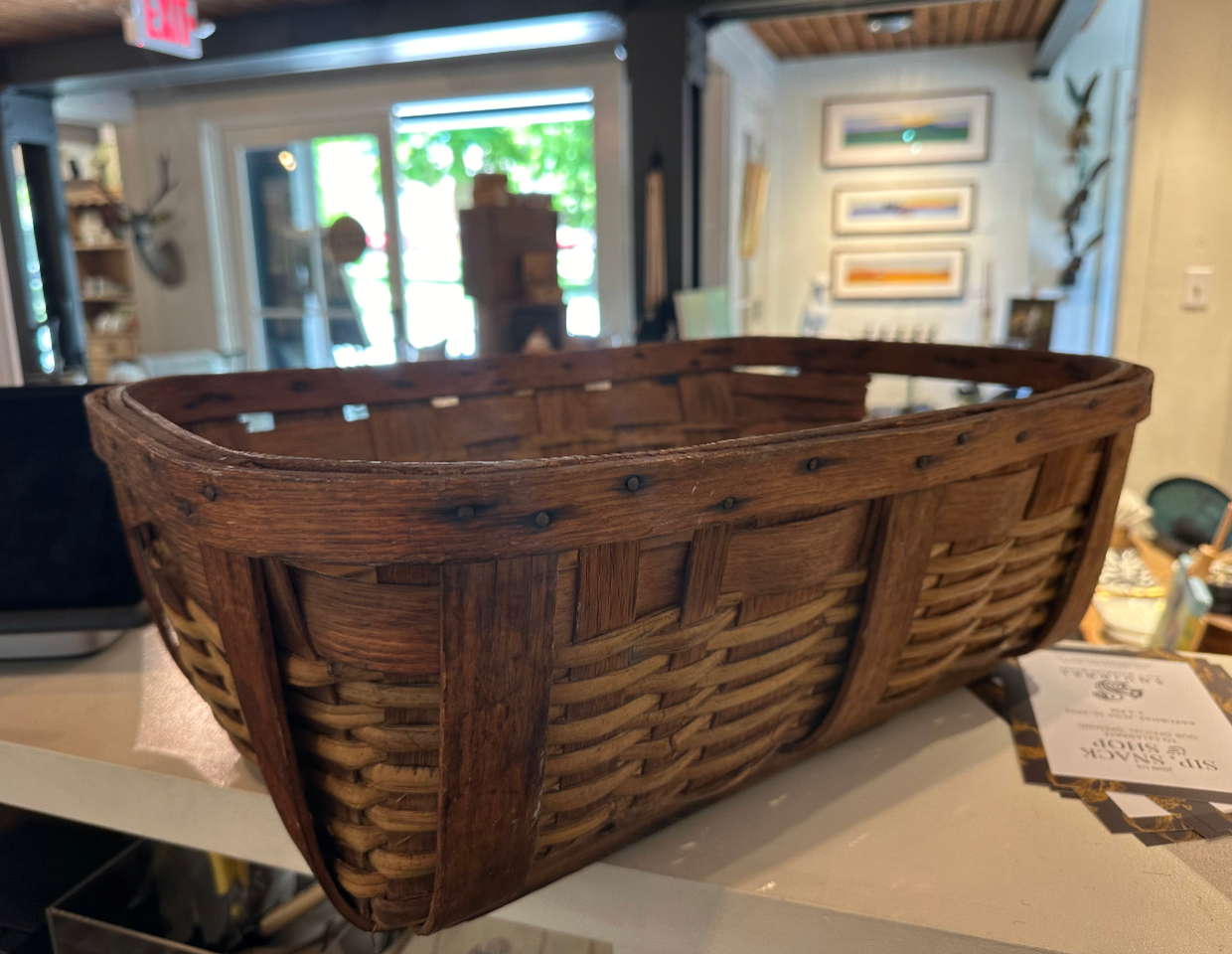 Vintage Storage Basket - Medium