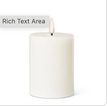 LED Pillar Candle