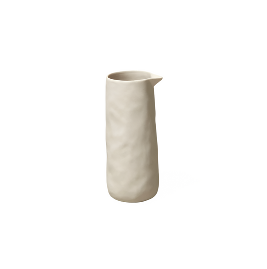 Stoneware Pouring Carafe, Pearl