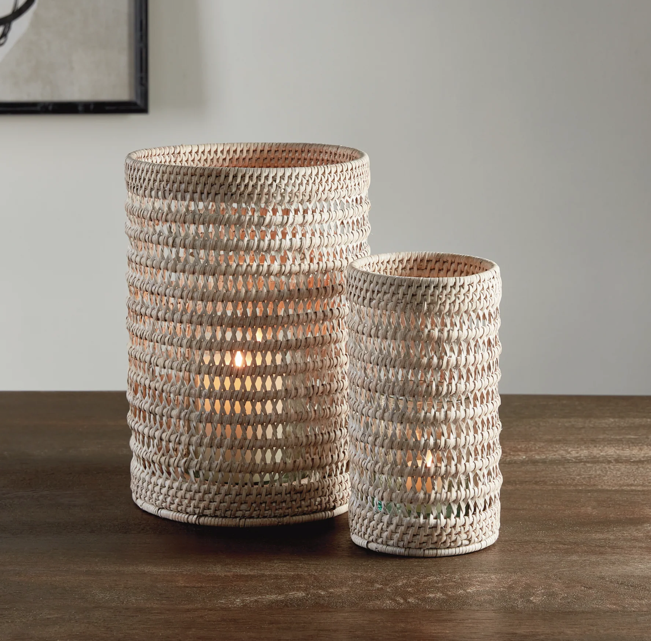 Whitewash Rattan Hurricane