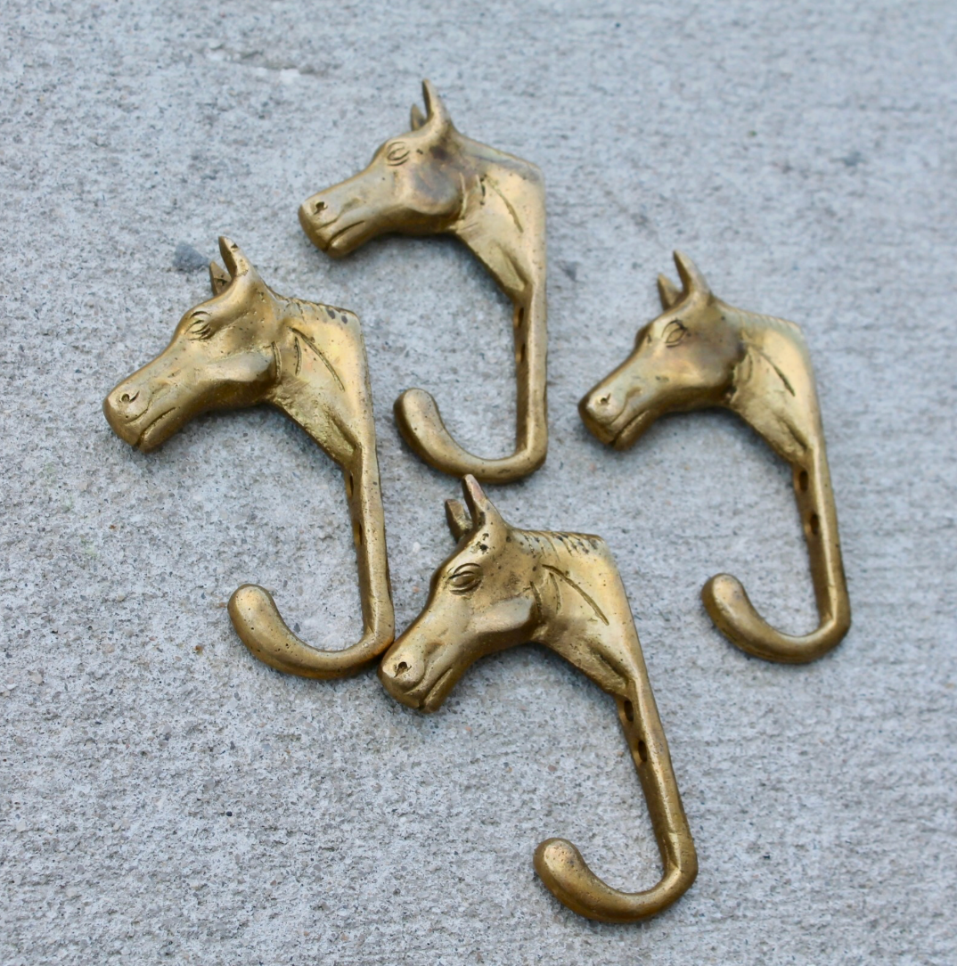 Vintage - Brass Wall Hooks