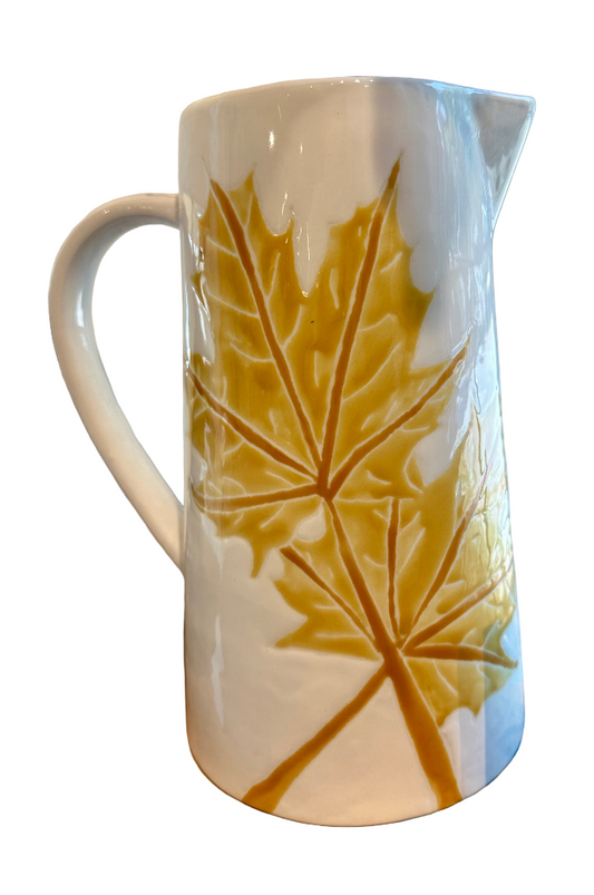 Fall Leaves Pitcher