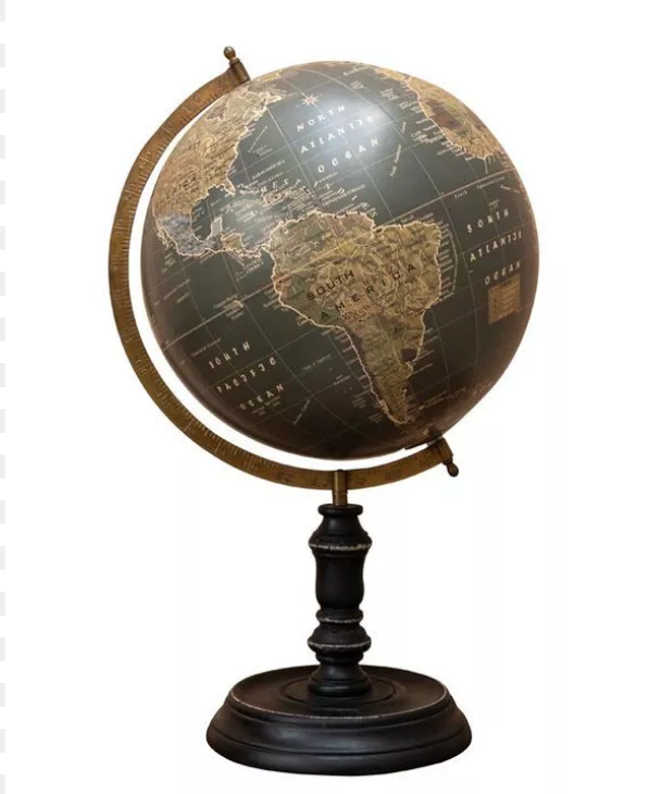Dark Vintage Globe