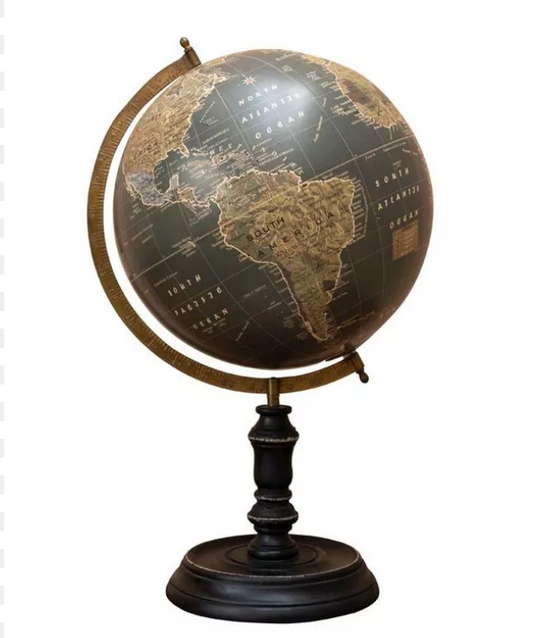 Dark Vintage Globe