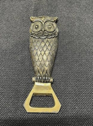 Vintage Flat Brass Bottle Openers