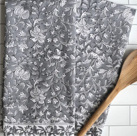 Hand Block Printed Kitchen Towel II