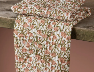 Hand Block Printed Kitchen Towel I