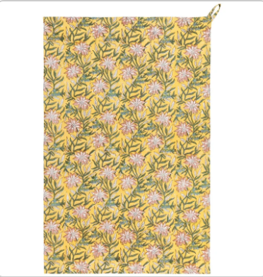 Hand Block Printed Kitchen Towel I