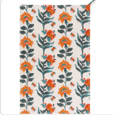 Hand Block Printed Kitchen Towel I