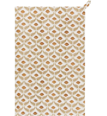 Hand Block Printed Kitchen Towel I