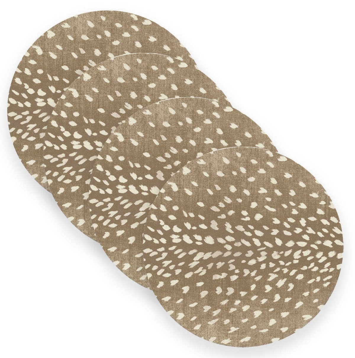 Antelope Linen Placemats - Tan