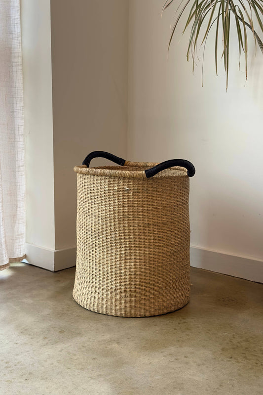 Handwoven Floor Basket