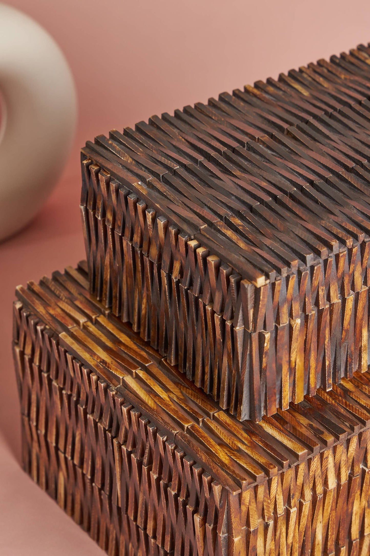 Dark Textured Decorative Boxes