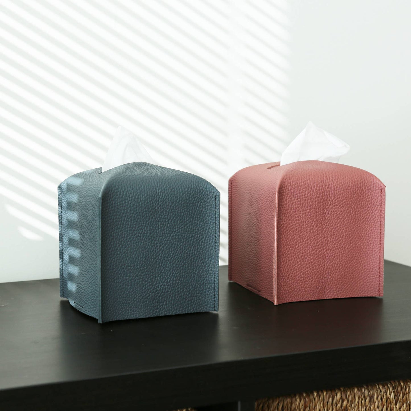 Tissue Box Covers - Vegan Leather