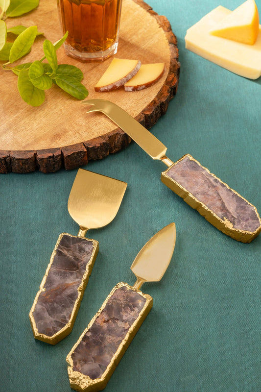 Brittany Cheese Knives, Set of 3