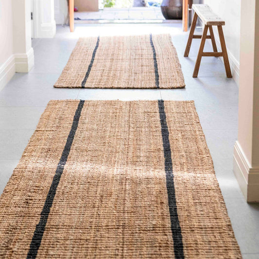 Hand Crafted Jute Bouclé Runner - 2'6"x10'