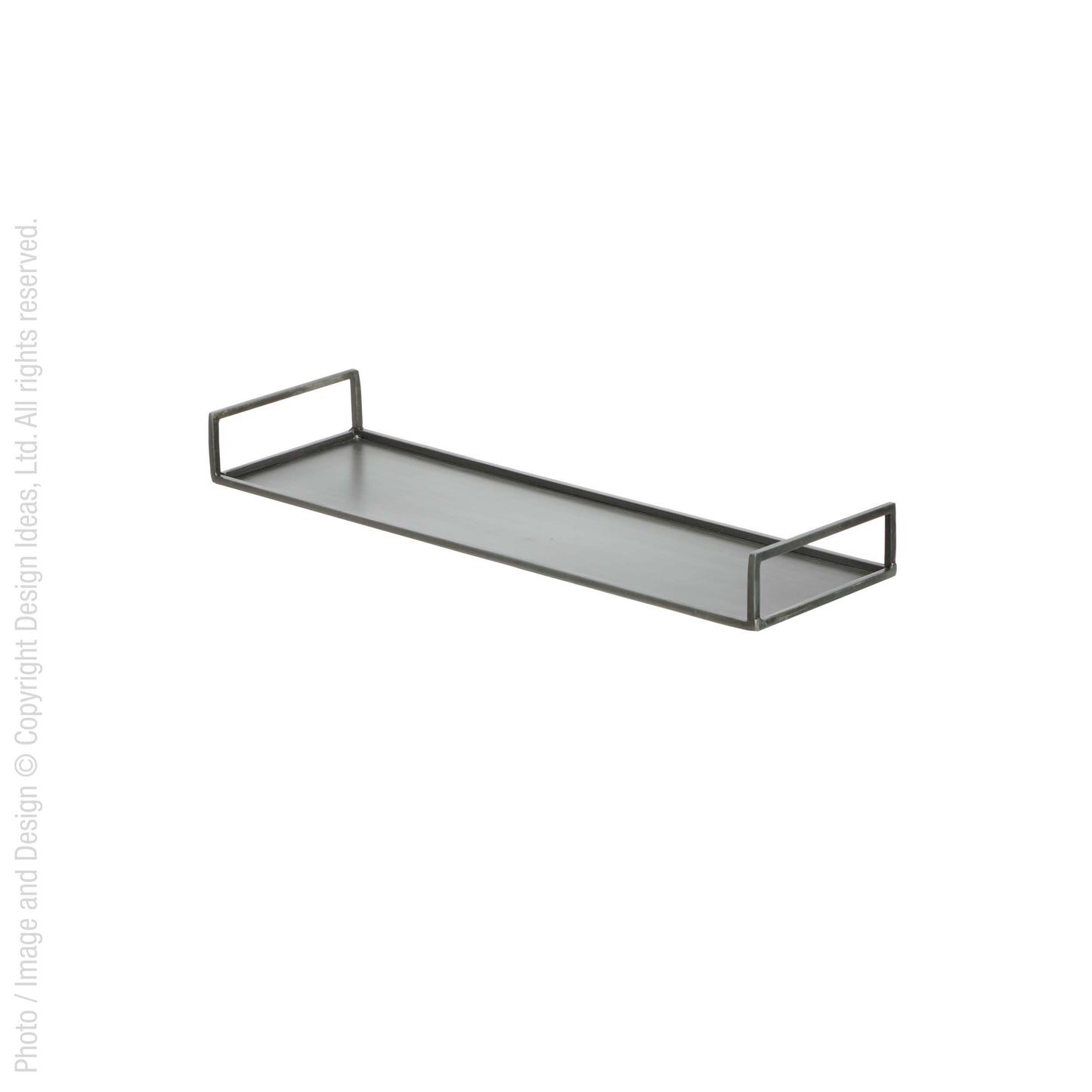 Gun Metal Gray Serving Tray