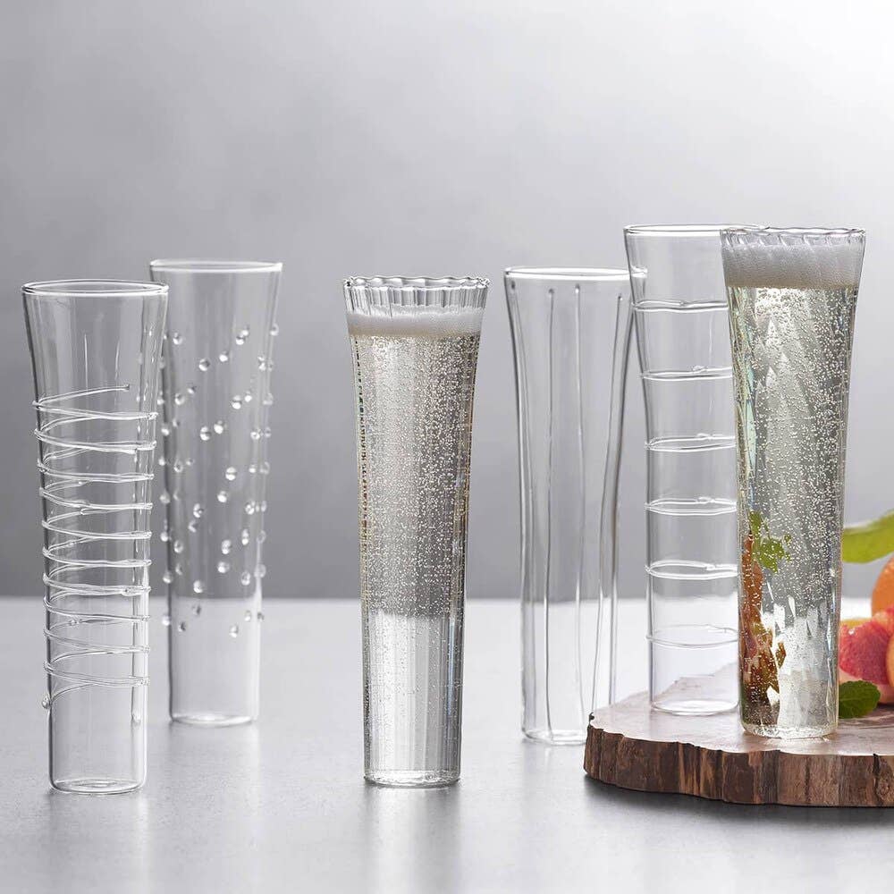 Champagne Flutes - Set of 6