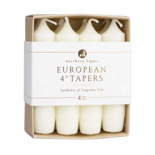 European 4" Tapers