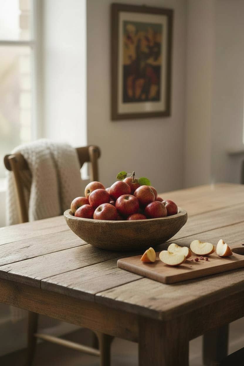 Found Dough Bowl Natural Extra Large