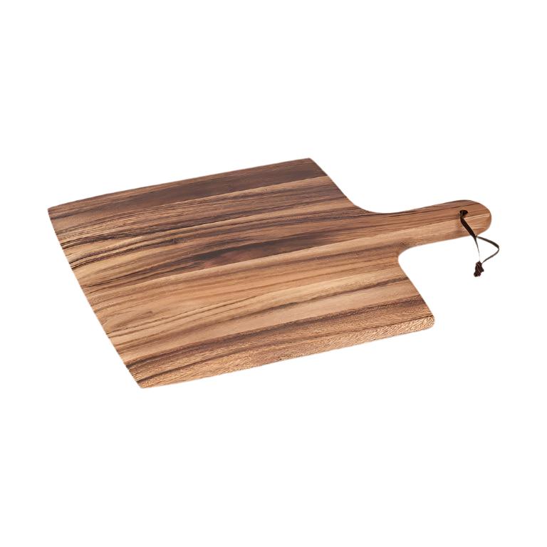 Square Pizza Board with Strap