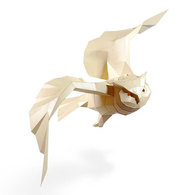 Hanging Owl Origami Model