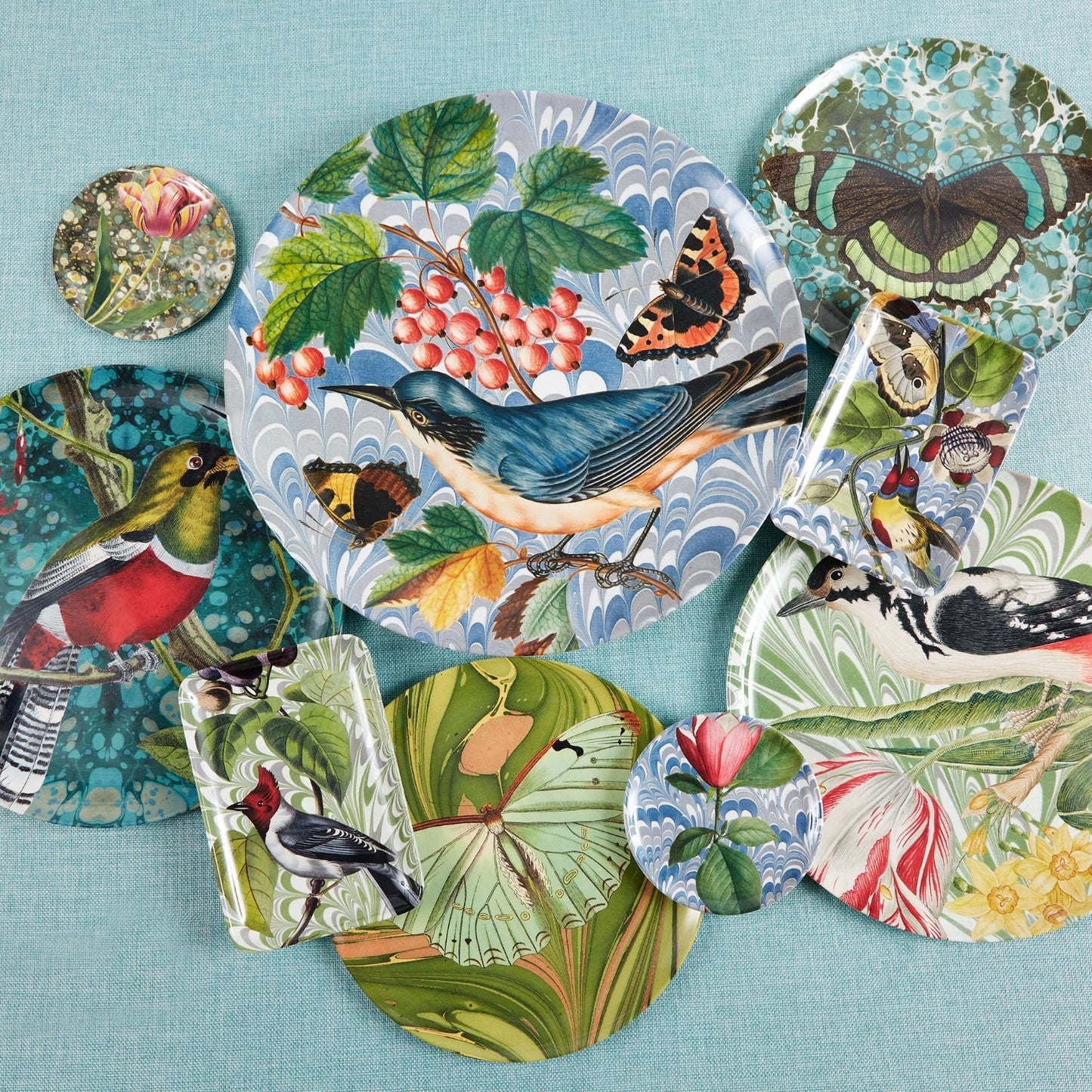 Flora & Fauna Small Melamine Tray