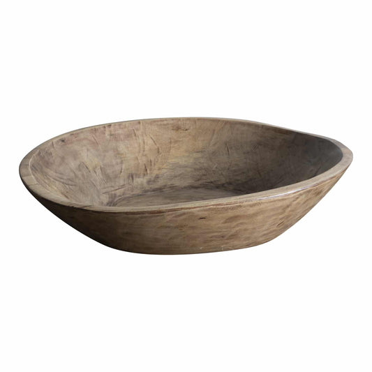 Found Dough Bowl Natural Extra Large