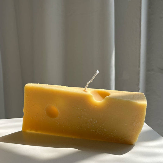 Swiss Cheese Candle