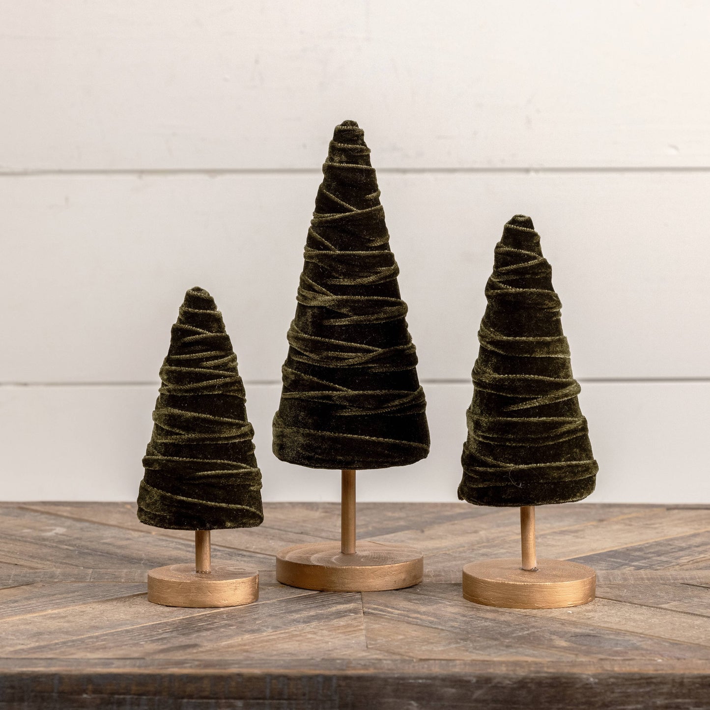 Decorative Velvet Holiday Trees