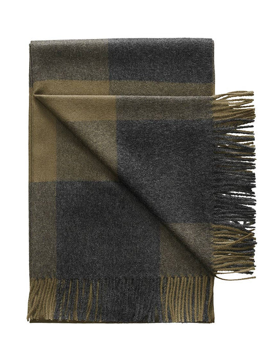 Buffalo Throw Blanket in Olive